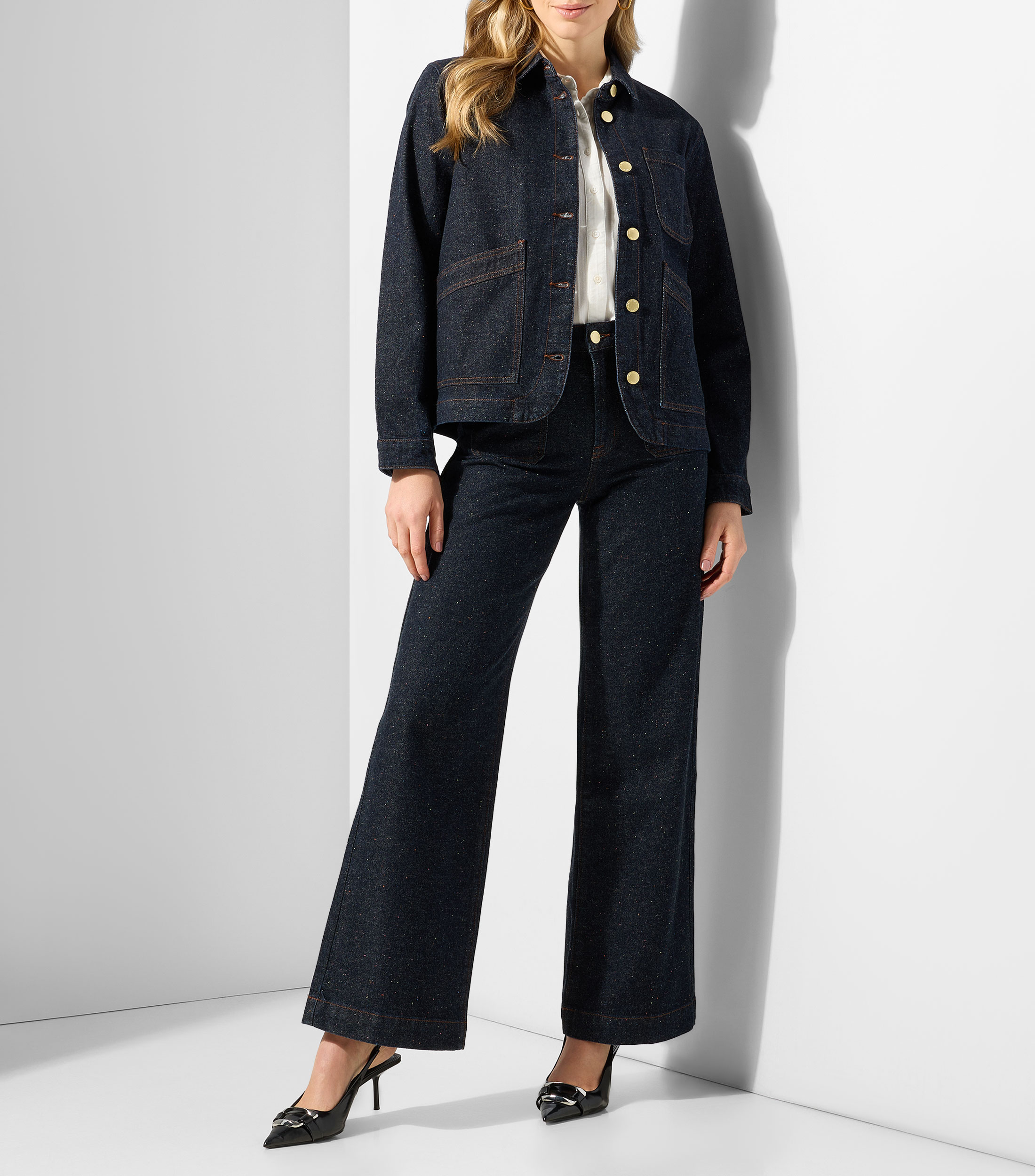 Jeans wideleg Mujer